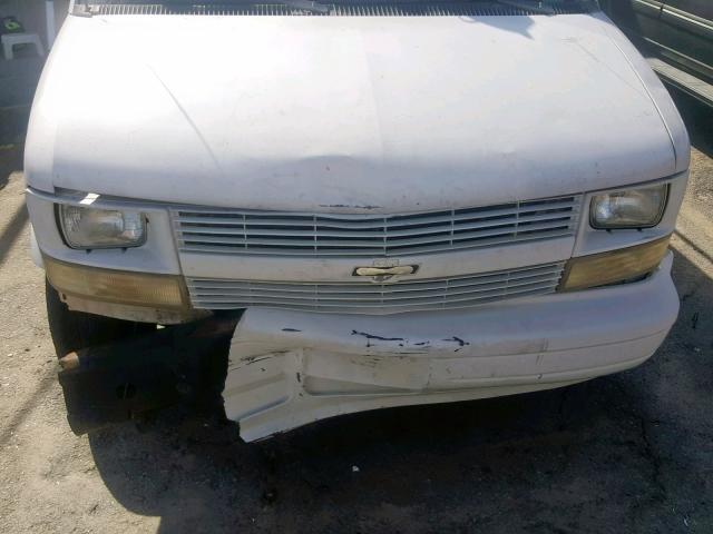 1GCDM19WXVB169232 - 1997 CHEVROLET ASTRO WHITE photo 7