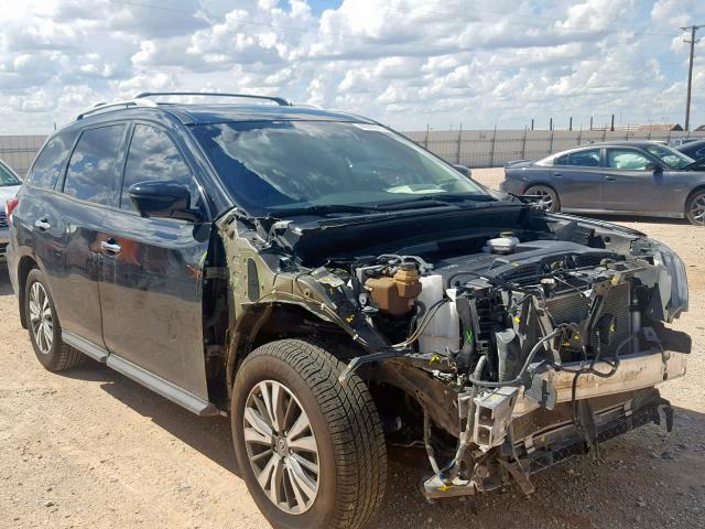 5N1DR2MN9HC613040 - 2017 NISSAN PATHFINDER BLACK photo 1