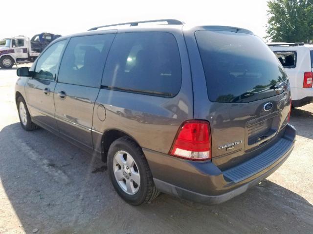 2FMZA57634BB24128 - 2004 FORD FREESTAR S GRAY photo 3