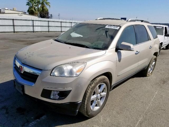 5GZEV33798J171707 - 2008 SATURN OUTLOOK XR ოქროსფერი ფოტო 2