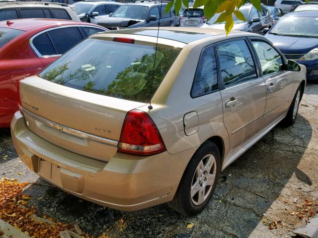 1G1ZT68N77F110674 - 2007 CHEVROLET MALIBU MAX 金色 照片 4