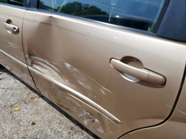 1G1ZT68N77F110674 - 2007 CHEVROLET MALIBU MAX 金色 照片 9