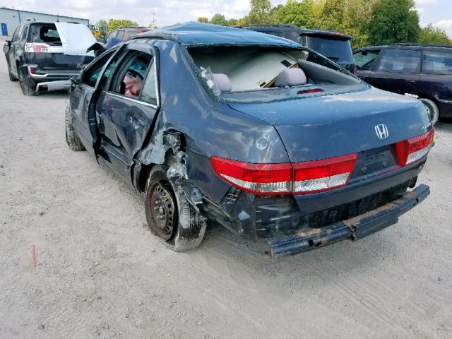 1HGCM56364A170333 - 2004 HONDA ACCORD LX GRAY photo 3