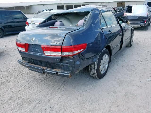 1HGCM56364A170333 - 2004 HONDA ACCORD LX GRAY photo 4