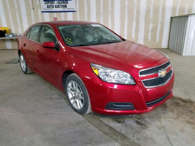 1G11D5RR9DF108278 - 2013 CHEVROLET MALIBU 1LT MAROON photo 1