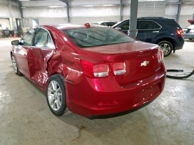 1G11D5RR9DF108278 - 2013 CHEVROLET MALIBU 1LT MAROON photo 3