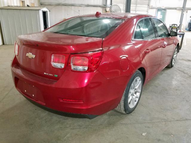 1G11D5RR9DF108278 - 2013 CHEVROLET MALIBU 1LT MAROON photo 4