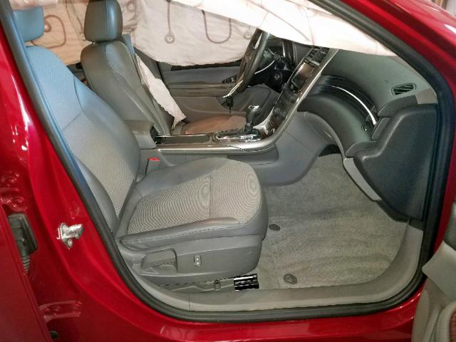 1G11D5RR9DF108278 - 2013 CHEVROLET MALIBU 1LT MAROON photo 5