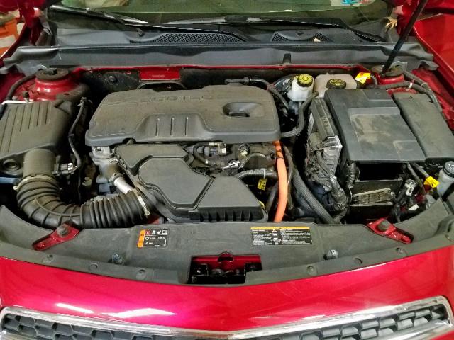 1G11D5RR9DF108278 - 2013 CHEVROLET MALIBU 1LT MAROON photo 7