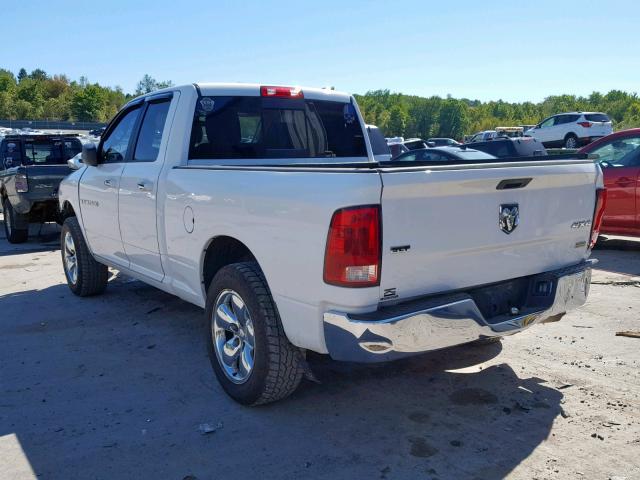 1C6RD7GP3CS233622 - 2012 DODGE RAM 1500 S WHITE photo 3