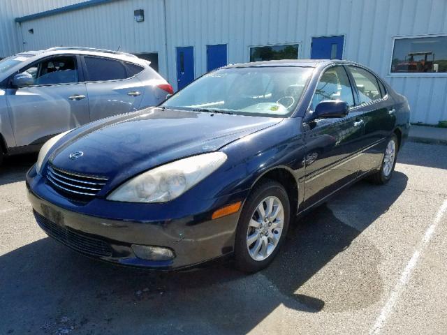 JTHBF30G920069082 - 2002 LEXUS ES 300 BLUE photo 2