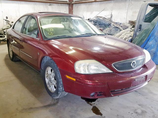 1MEFM55S94A624853 - 2004 MERCURY SABLE LS P MAROON photo 1