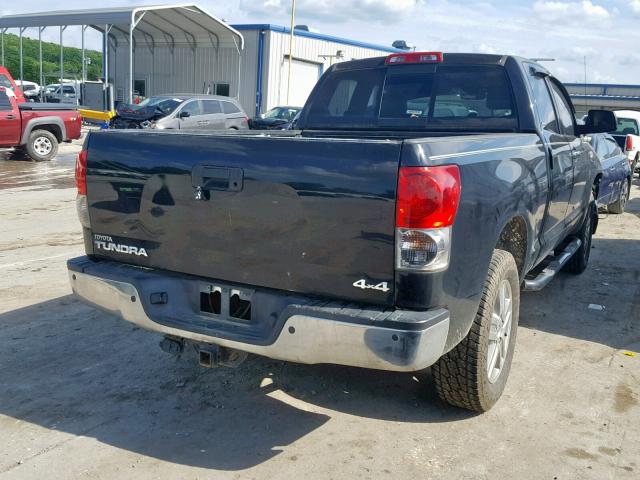 5TFBV58138X061026 - 2008 TOYOTA TUNDRA DOU BLACK photo 4