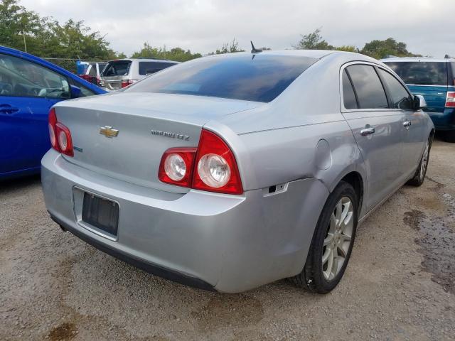 1G1ZE5EU7BF135809 - 2011 CHEVROLET MALIBU LTZ ვერცხლისფერი ფოტო 4