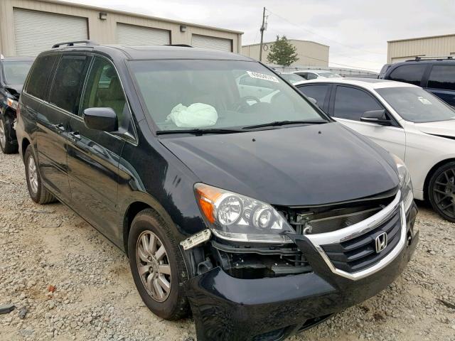 5FNRL38608B032114 - 2008 HONDA ODYSSEY EX BLACK photo 1