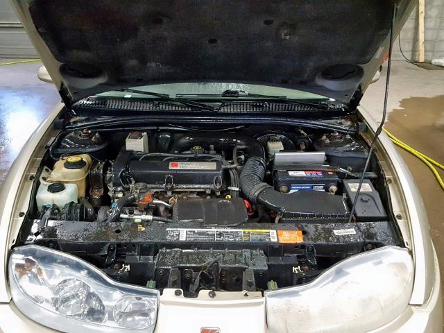 1G8ZY12752Z116576 - 2002 SATURN SC2 TAN photo 7