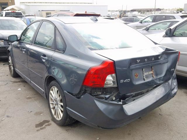 YV1390MS8A2490797 - 2010 VOLVO S40 2.4I BLUE photo 3