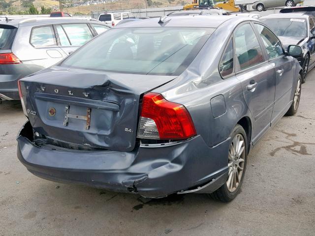 YV1390MS8A2490797 - 2010 VOLVO S40 2.4I BLUE photo 4