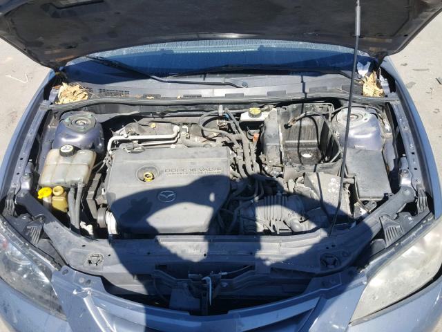 JM1BK323891237144 - 2009 MAZDA 3 S BLUE photo 7