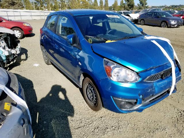 ML32A3HJXHH004061 - 2017 MITSUBISHI MIRAGE ES BLUE photo 1