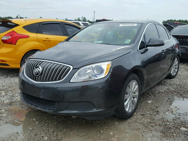 1G4PP5SK4G4170186 - 2016 BUICK VERANO CHARCOAL photo 2