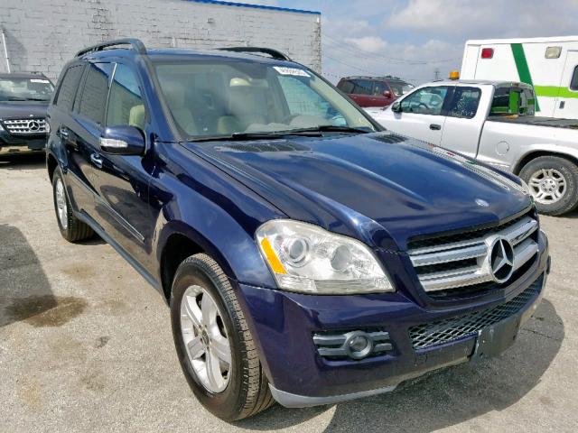 4JGBF71EX7A147789 - 2007 MERCEDES-BENZ GL 450 4MA BLUE photo 1