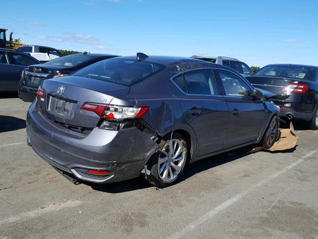 19UDE2F77HA003908 - 2017 ACURA ILX PREMIU GRAY photo 4