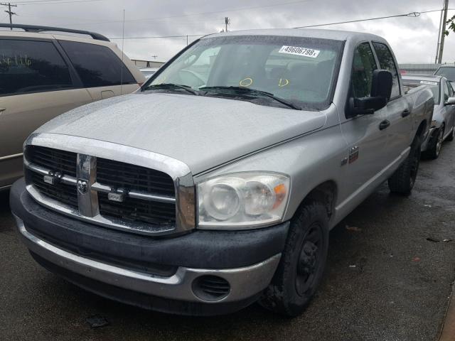 3D7KR28D08G196620 - 2008 DODGE RAM 2500 S GRAY photo 2