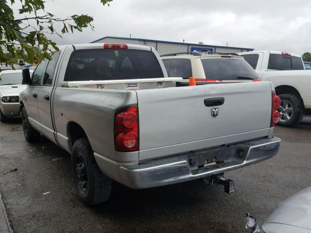 3D7KR28D08G196620 - 2008 DODGE RAM 2500 S GRAY photo 3