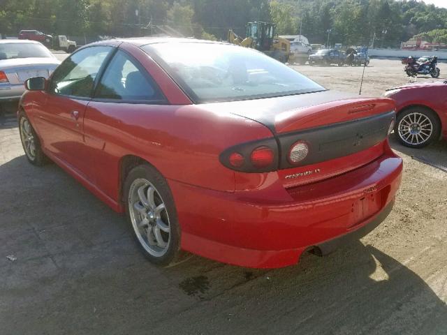 1G1JH12F437157295 - 2003 CHEVROLET CAVALIER L RED photo 3