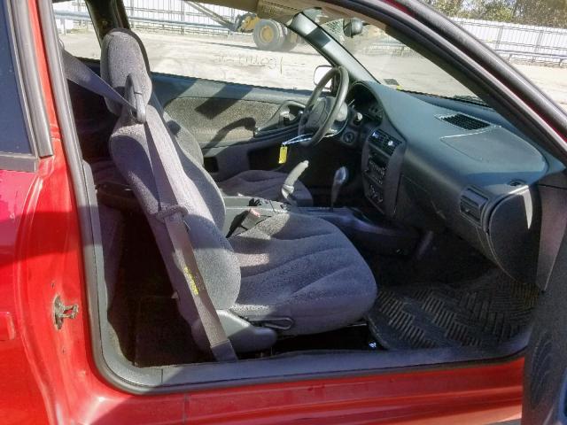 1G1JH12F437157295 - 2003 CHEVROLET CAVALIER L RED photo 5