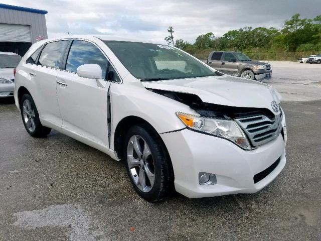 4T3ZK3BB3BU038516 - 2011 TOYOTA VENZA WHITE photo 1