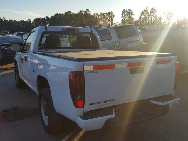 1GCCSBF98C8166832 - 2012 CHEVROLET COLORADO WHITE photo 3