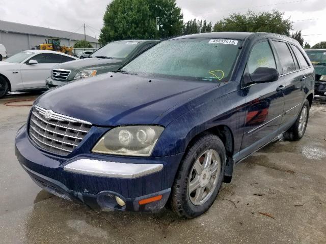 2C8GF68484R335105 - 2004 CHRYSLER PACIFICA BLUE photo 2