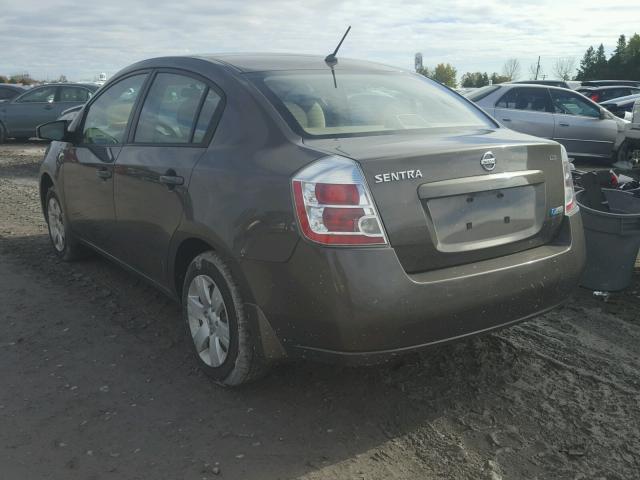 3N1AB61E49L692438 - 2009 NISSAN SENTRA 2.0 BROWN photo 3