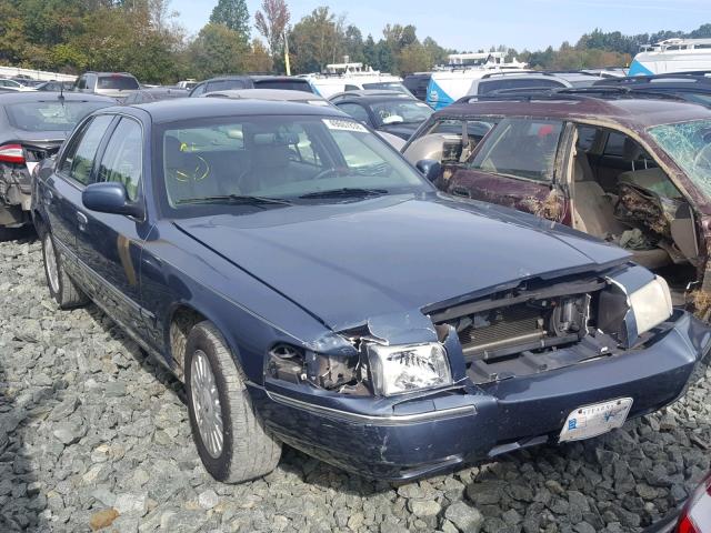 2MEFM75V67X642552 - 2007 MERCURY GRAND MARQ BLUE photo 1