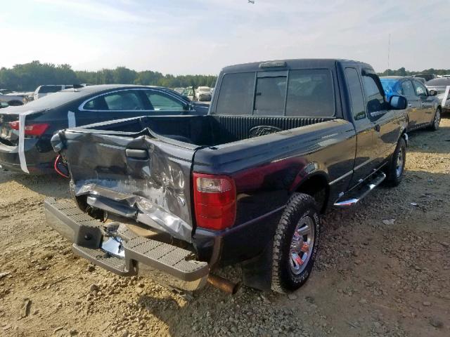 1FTYR14U51PA02685 - 2001 FORD RANGER SUP BLUE photo 4