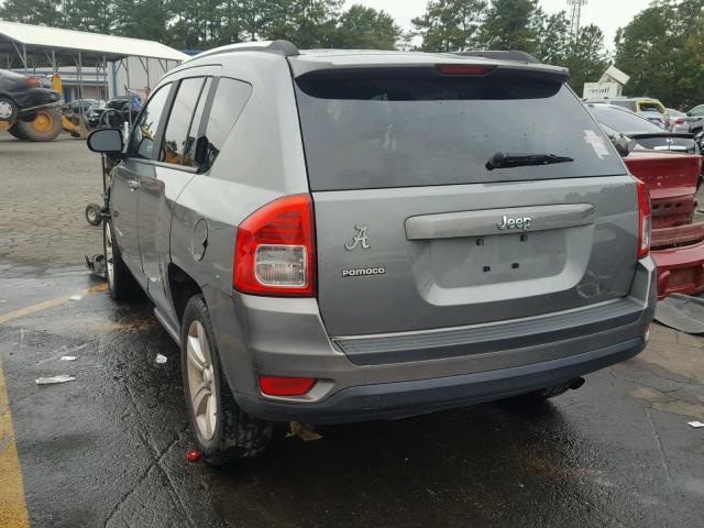 1J4NT1FBXBD245891 - 2011 JEEP COMPASS SP 灰色 照片 3