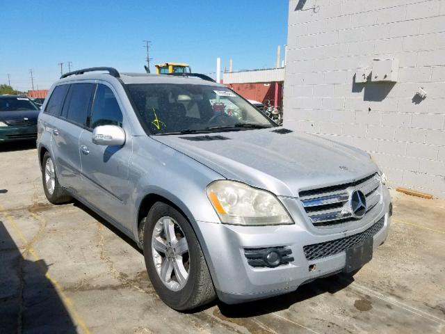 4JGBF71E17A136695 - 2007 MERCEDES-BENZ GL 450 4MA SILVER photo 1