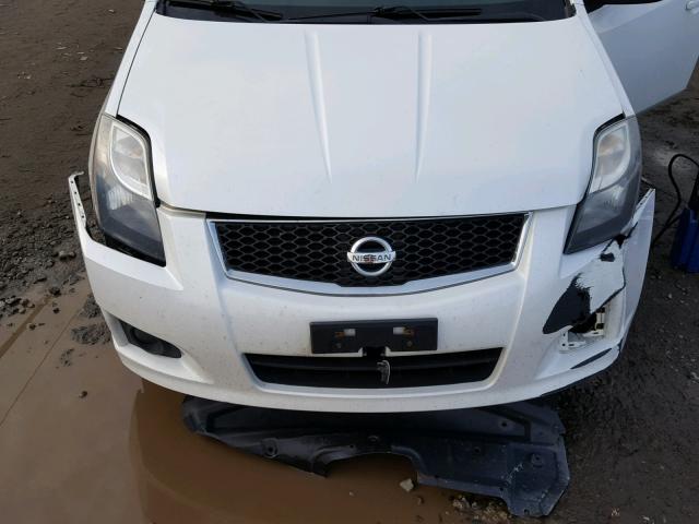 3N1AB6AP9AL709160 - 2010 NISSAN SENTRA 2.0 WHITE photo 7