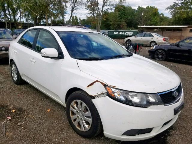 KNAFU4A24A5174113 - 2010 KIA FORTE EX WHITE photo 1