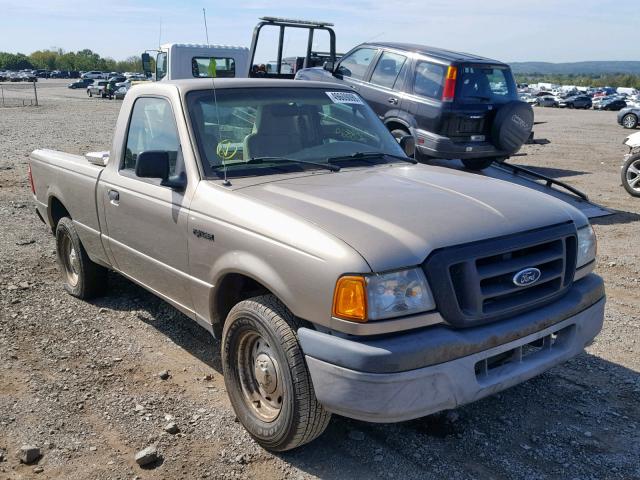 1FTYR10D04PB59860 - 2004 FORD RANGER TAN photo 1