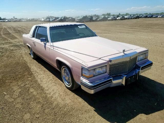 1G6AD474XB9192618 - 1981 CADILLAC DEVILLE PINK photo 1