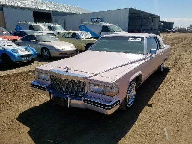 1G6AD474XB9192618 - 1981 CADILLAC DEVILLE PINK photo 2