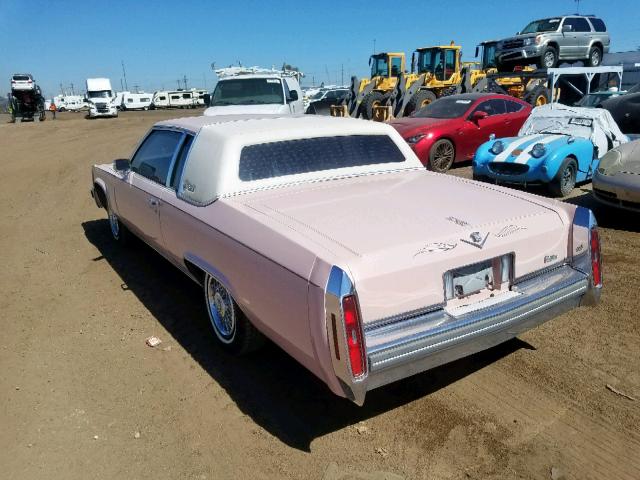 1G6AD474XB9192618 - 1981 CADILLAC DEVILLE PINK photo 3