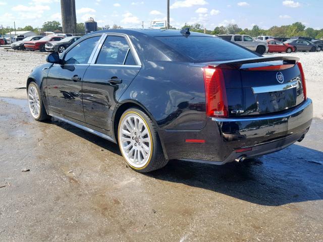 1G6DP5E31D0151788 - 2013 CADILLAC CTS PREMIU BLACK photo 3