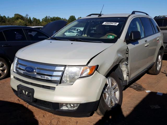 2FMDK48C47BA77587 - 2007 FORD EDGE SEL CREAM photo 2