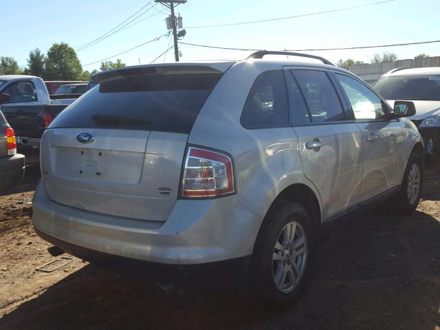 2FMDK48C47BA77587 - 2007 FORD EDGE SEL CREAM photo 4