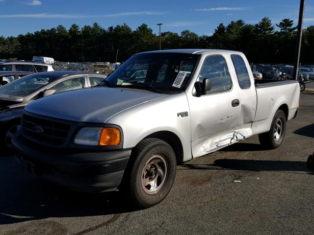 2FTRX17224CA88323 - 2004 FORD F-150 HERI SILVER photo 2