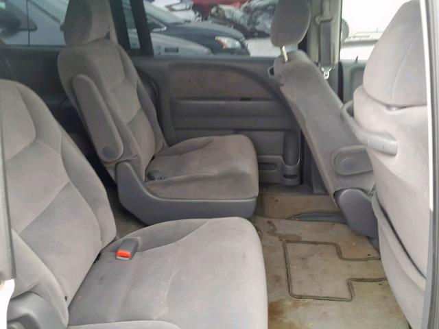 5FNRL38237B048108 - 2007 HONDA ODYSSEY LX GRAY photo 6